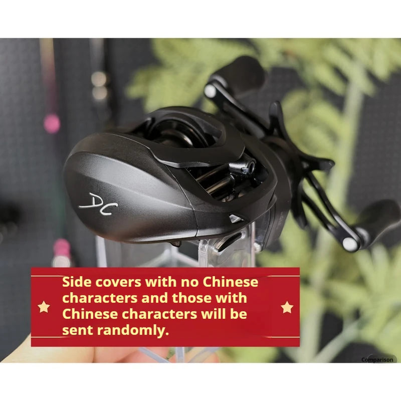 New Lufaxi Unparalleled 7.1: 1 Baitcast Fishing Reels DC 160g Electronic Brake All-metal Bait Cast Fishing Reels Fishing Tool