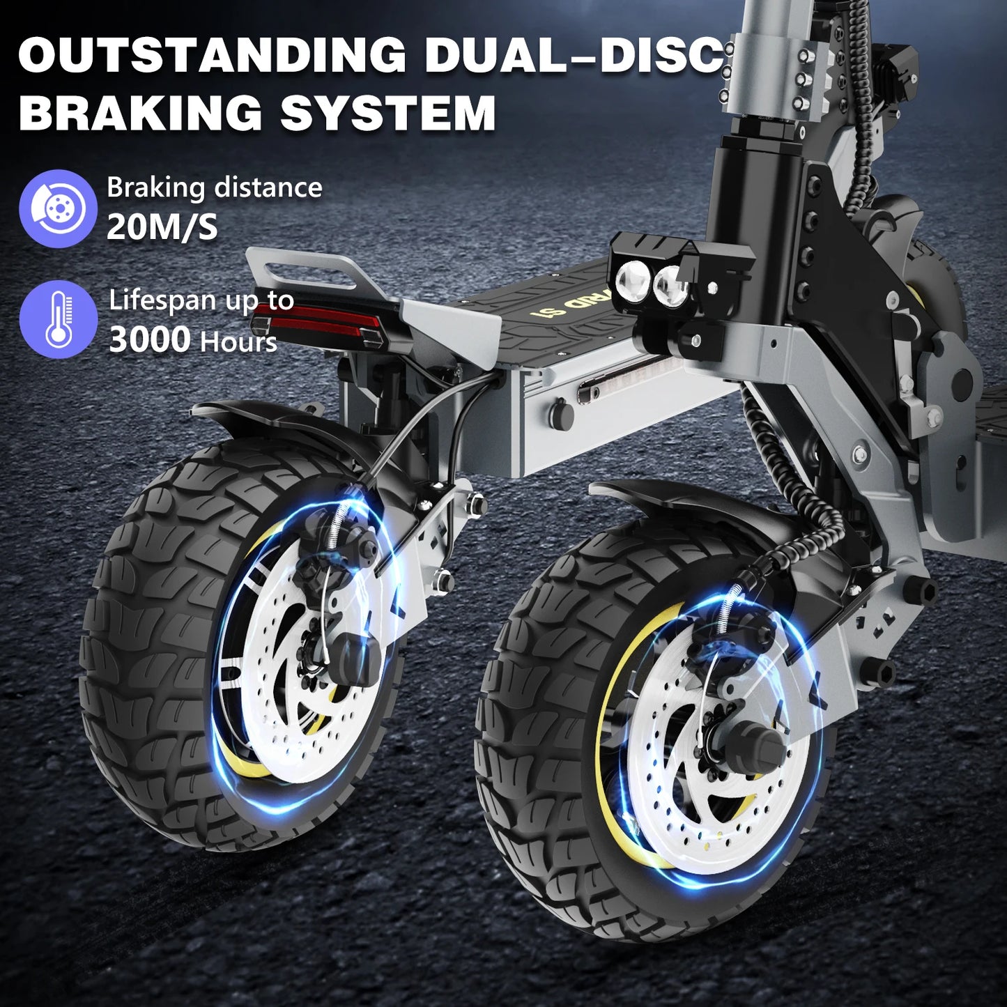 IENYRID IE-S1 Electric Scooter 800W Motor 48V15AH Lithium Battery E-Scooter 10-inch Off-road Tires Foldable E-Scooters