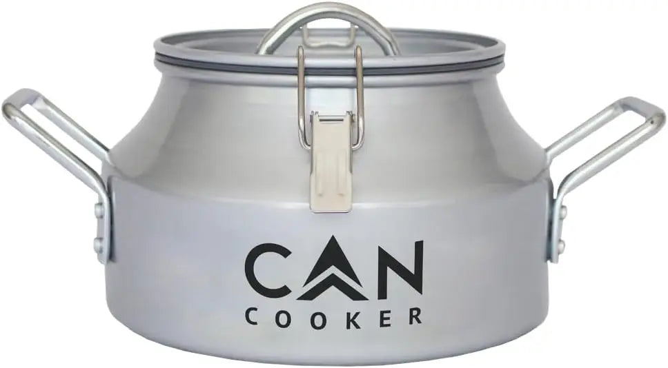 CanCooker Junior Multi-Fuel Burner & Rack Kit | Portable Food Steamer for Camping RVs On the go & Home Cooking | Includes Steame