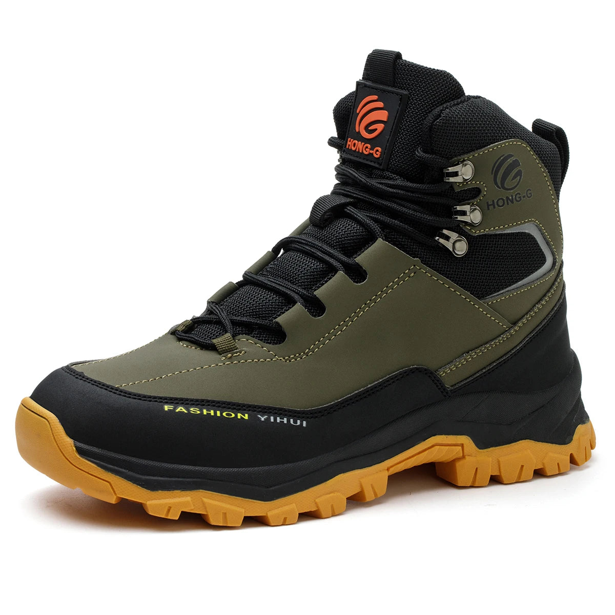 Fashion best quality Protective Work Safety Shoes For Men Breathable Shoes Anti-Puncture Steel Toe Cap Anti Puncture Work Boots