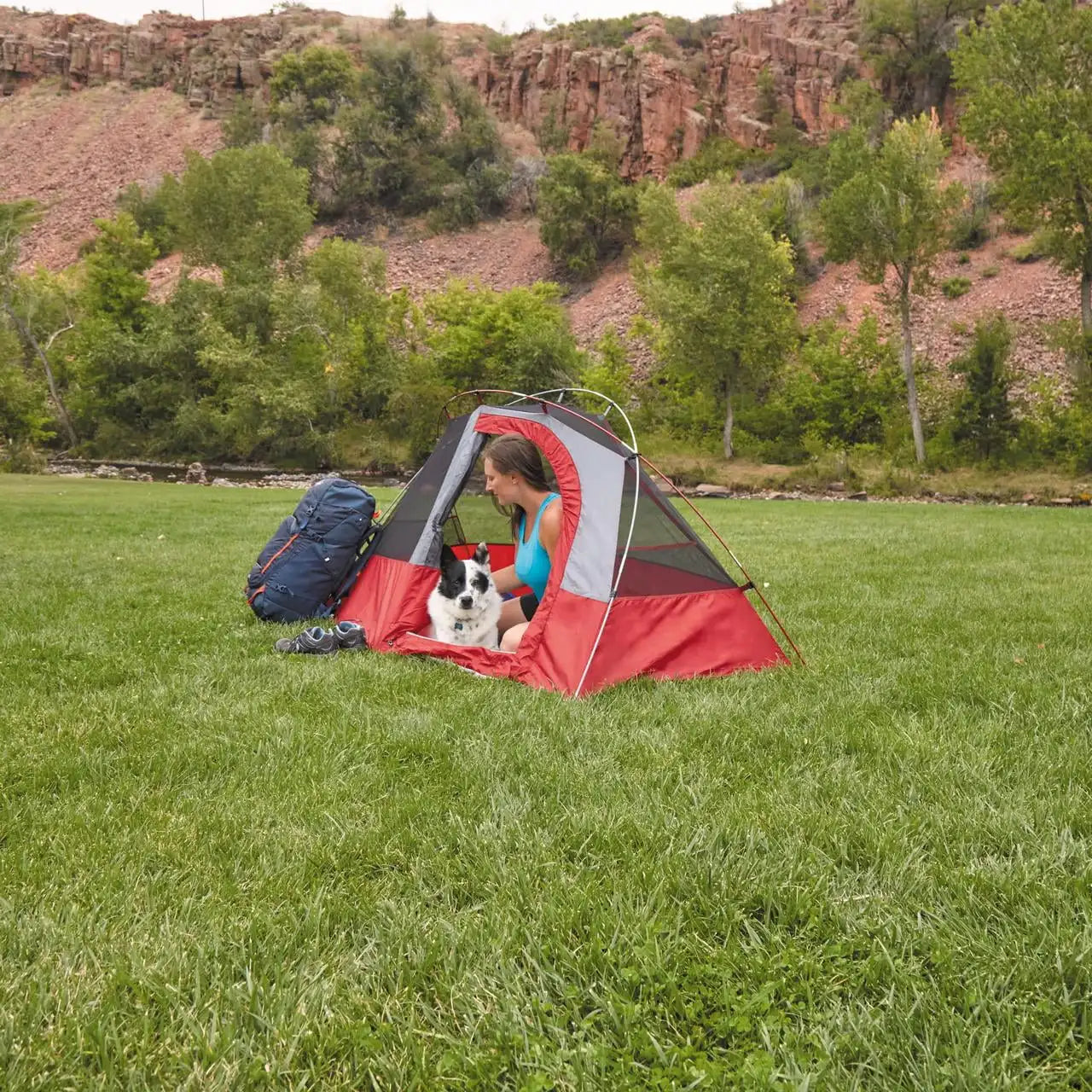 1-Person Hiker Tent, Lightweight Backpacking Tent for Solo Camping, Compact & Easy Setup, Weather Resistant