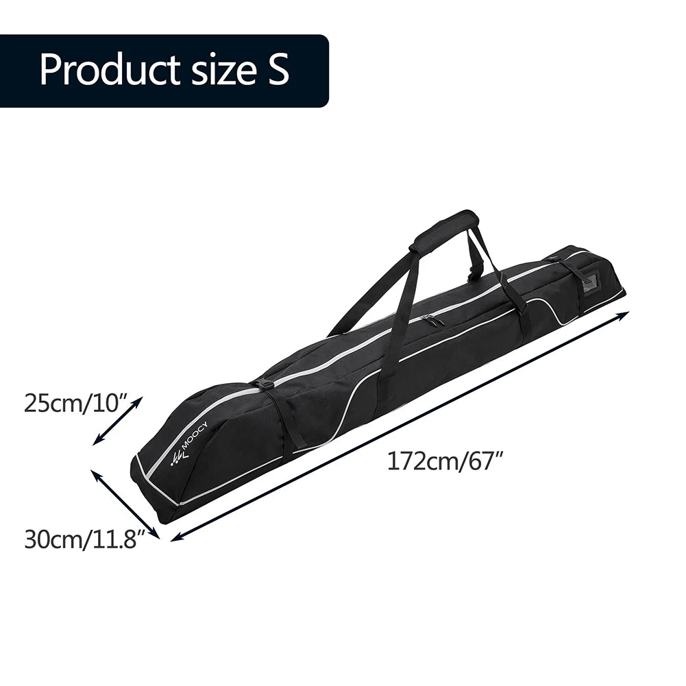 172CM Snowboard Bag Durable Handle Ski Bag Oxford Cloth Snow Ski Bag Waterproof Skiing Snowboard Storage Bag Skiing Accessories
