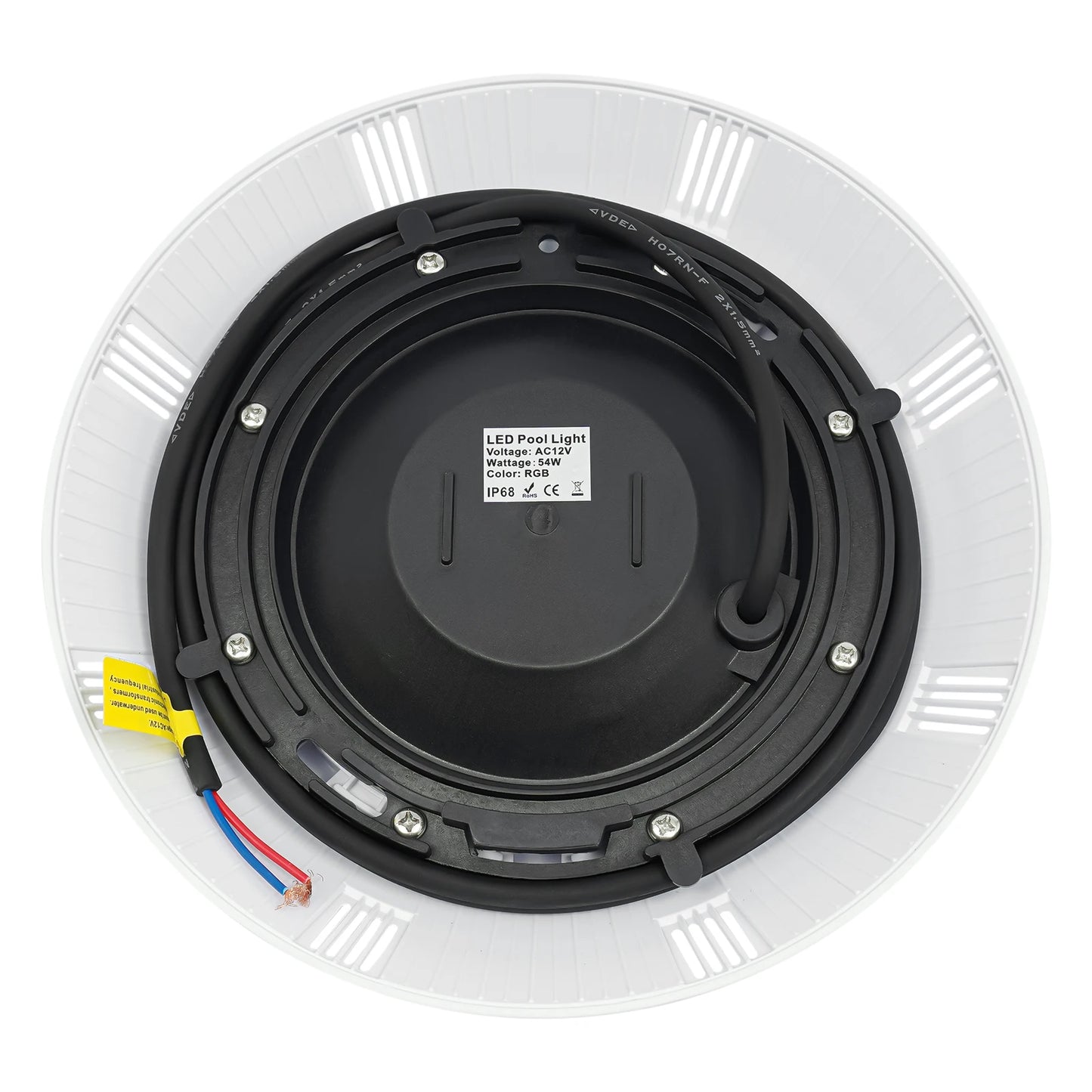 12V 54W Swimming Pool RGB LED Lights Spa Underwater Light Waterproof IP68 Lamp For Swimming Pools,Water Feature Pools,Water Park