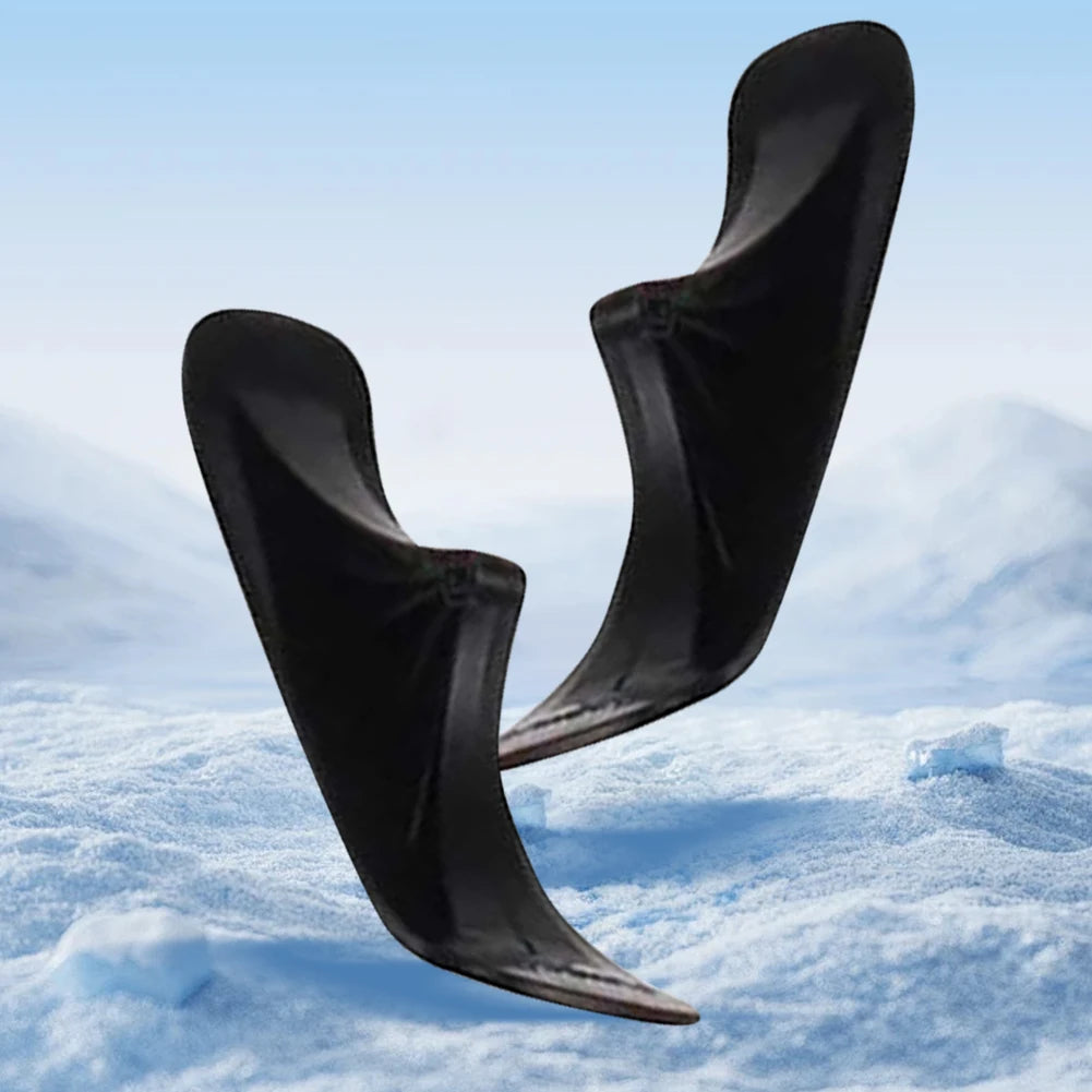 1 Pair Scooter Sled Ski Sleigh Sled Ski Board Snow Ski Scooter Ski Scooter for Kids Outdoor Accessories