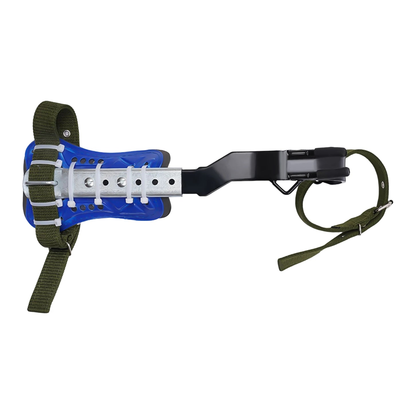 Tree Climbing Spike Set Adjustable Pole Climbing Gear Kit with Safety Belt & Straps