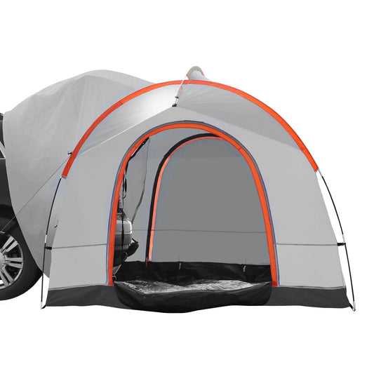 SucceBuy SUV Camping Tent 8'-8' SUV Tent Attachment for Camping with Rain Layer and Carry Bag PU2000mm Double Layer Truck Tent