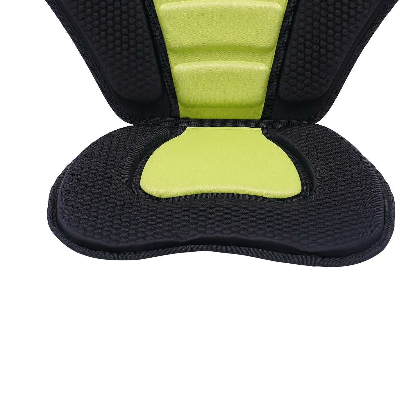 Padded Kayak Seat with Storage Bag Adjustable Seat Backrest with Hook Boat Cabin Seating for Inflatable Kayak