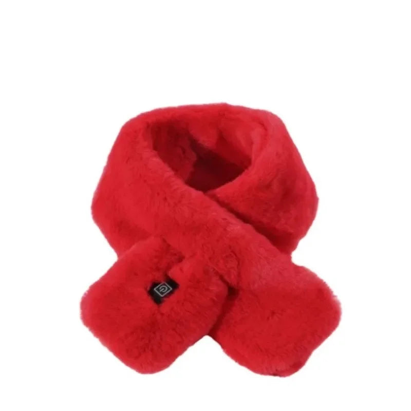 Winter Heating Scarf for Women Men USB Heating Scarf Temperature Electric Heating Scarf for Winter Outdoor Camping Hiking Skiing