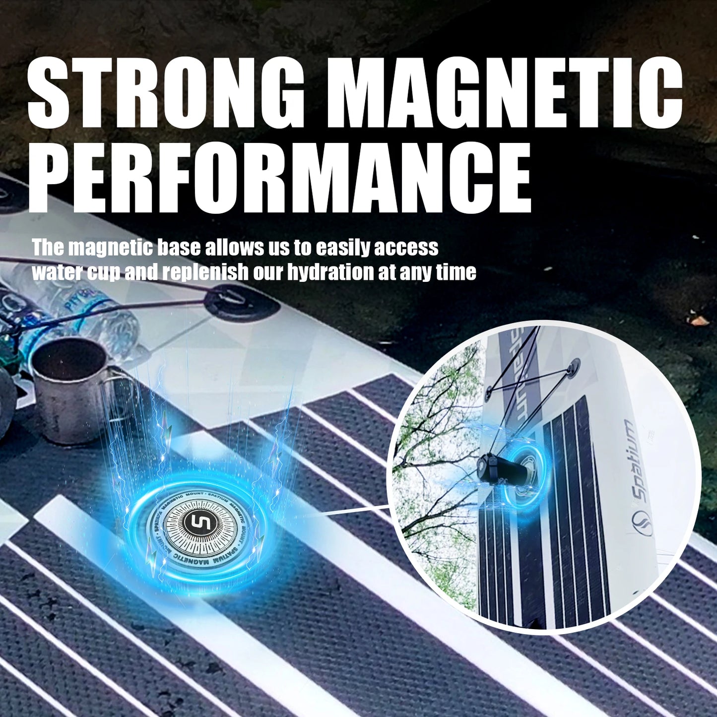 Spatium SUP Water Bikes, Inflatable Pedal Boat,Inflatable Fishing Boat Bundle with Paddle Board for Adults, Totally Two Products