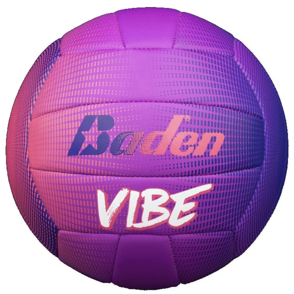 Indoor Outdoor Recreational Volleyball Cushioned Synthetic Leather Lightweight Precision Stitched Fun Beginners Training Beach