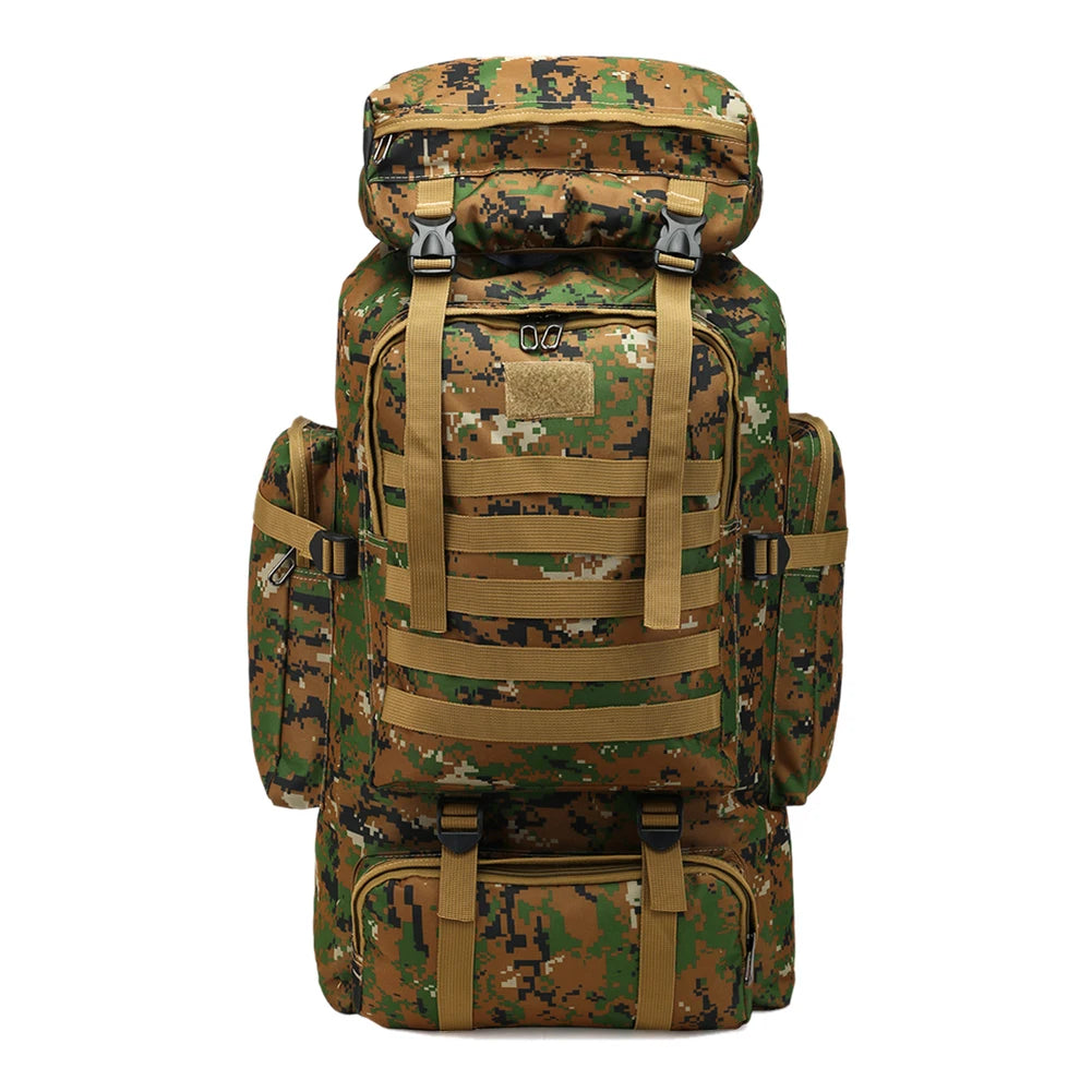 80L Tactical Backpack Outdoor Military Rucksacks Tactical Sports Camping Hiking Trekking Fishing Hunting Knapsack