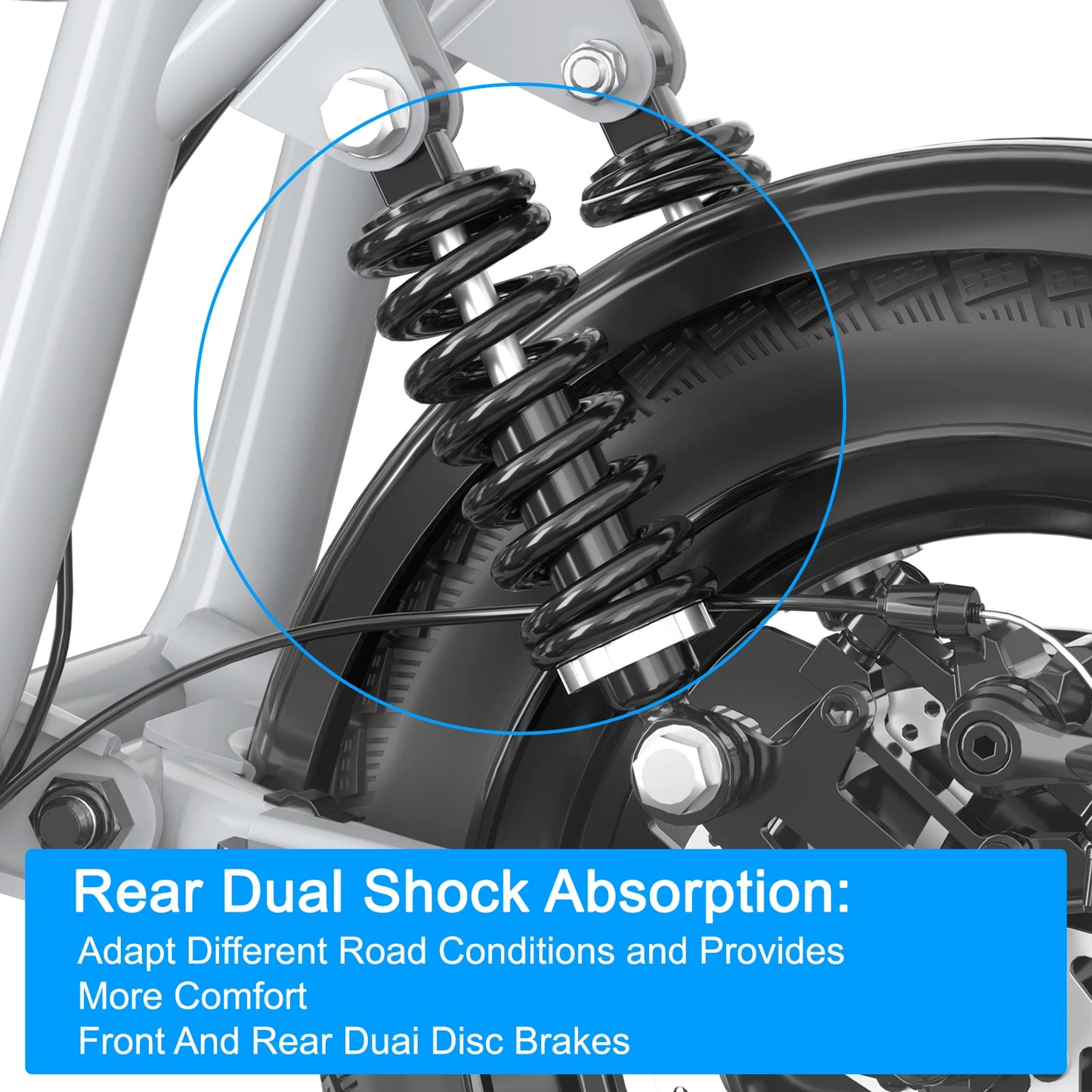 36V E Scooter with Seat,Adults Electric Scooter with 500W Power Motor 17.4mph 20 Mile,with Height Adjustable Seat & Dual Brakes