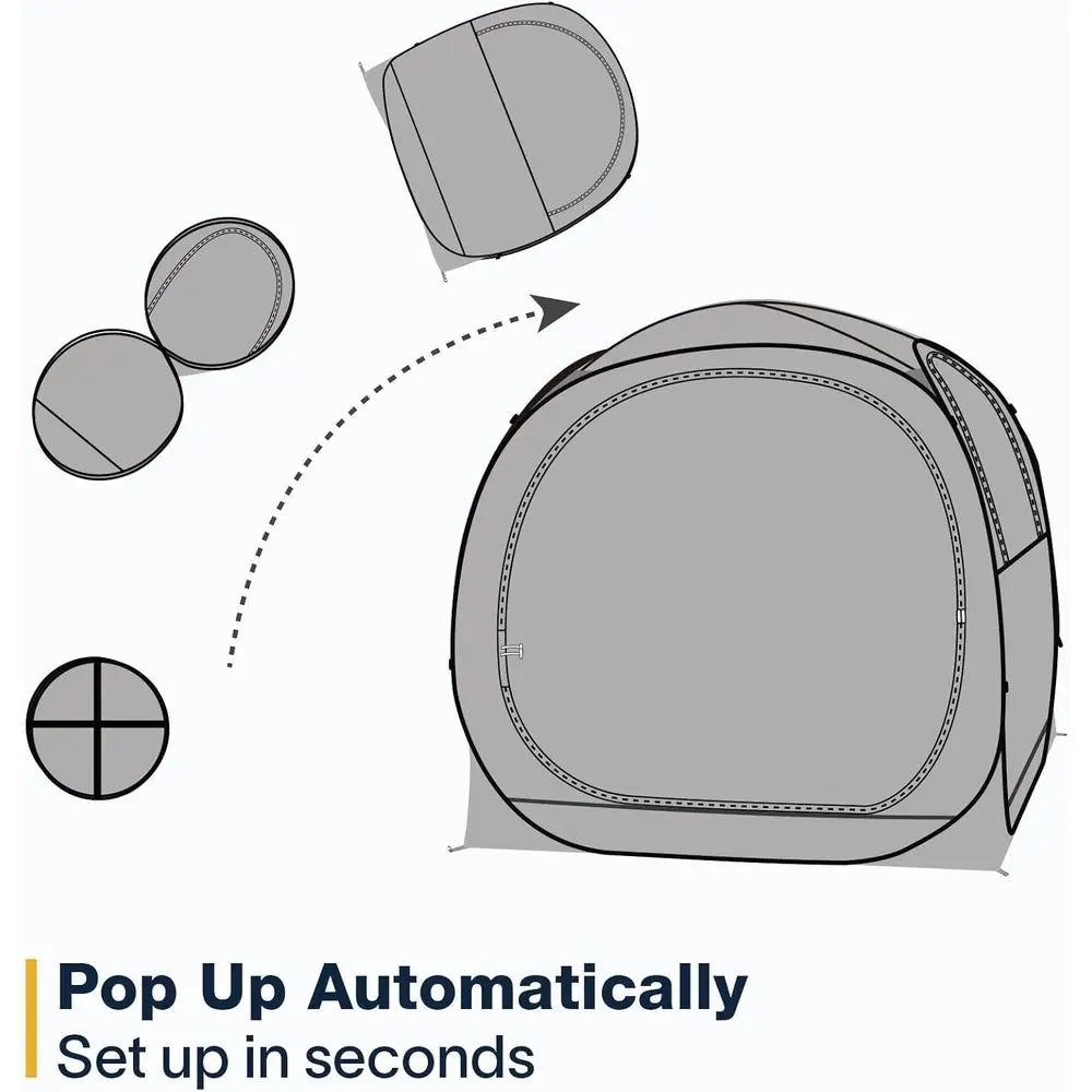 All-Weather 360° Clear View Bubble Tent for 1-4 People, UV Protection, Waterproof, Ideal for Camping and Outdoor Sports
