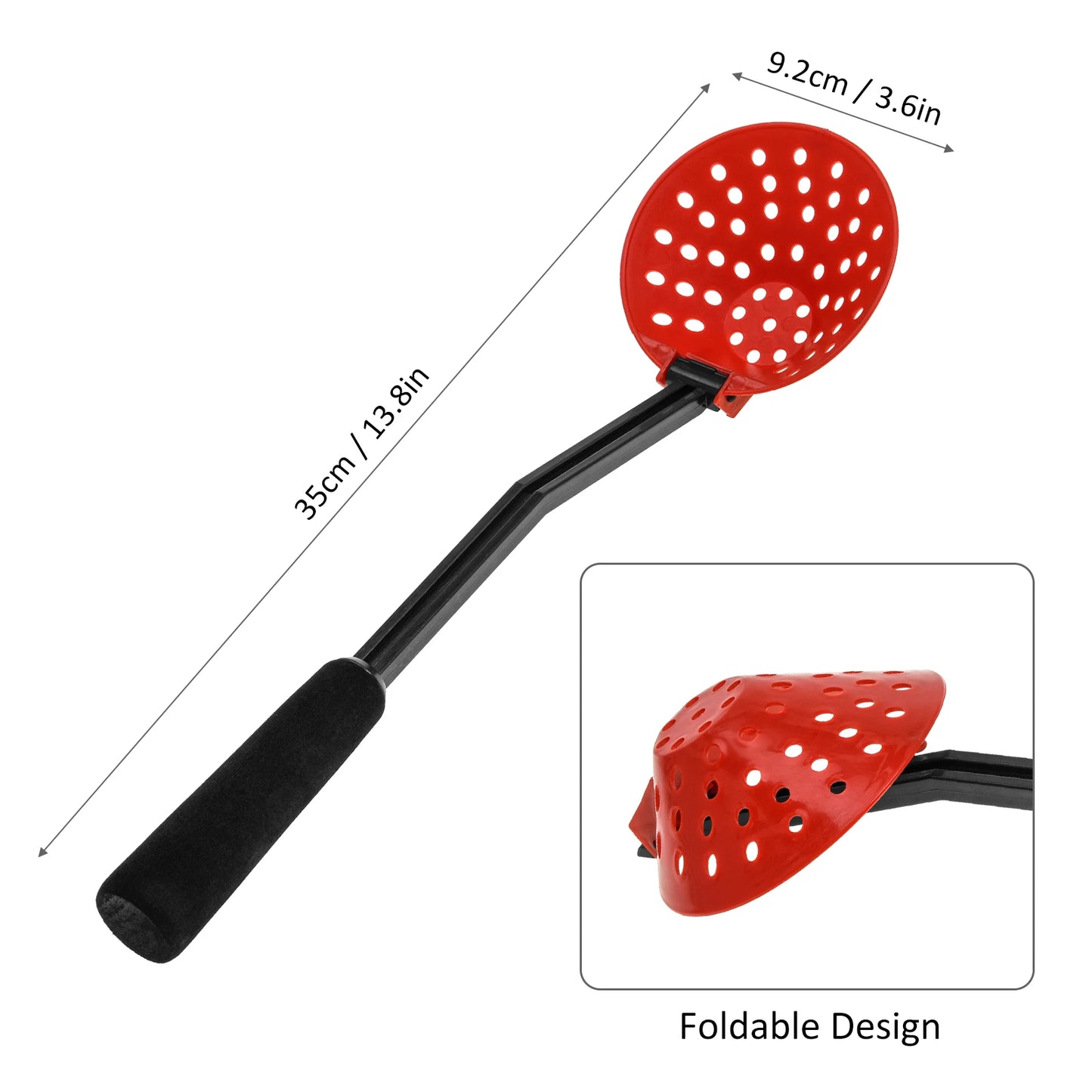 NEW Lixada Ice Fishing Rod Reel Combo Complete Kit with Ice Skimmer Scoop and Carry Bag Lures Hooks Swivels Accessories