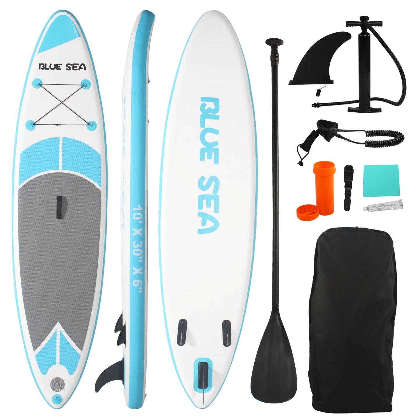 CADALENE Inflatable Stand Up Paddle Board,Versatile Yoga Paddle Board,  with Premium Accessories, for Adults of All Skill Levels