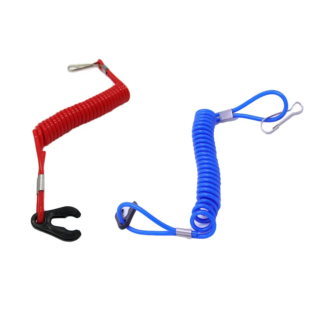Heavy-Duty Emergency Kill Switch Lanyard - Durable Safety Rope for Yamaha Boat Outboards, Jet Skis & Motorboats | Reinforced Ins