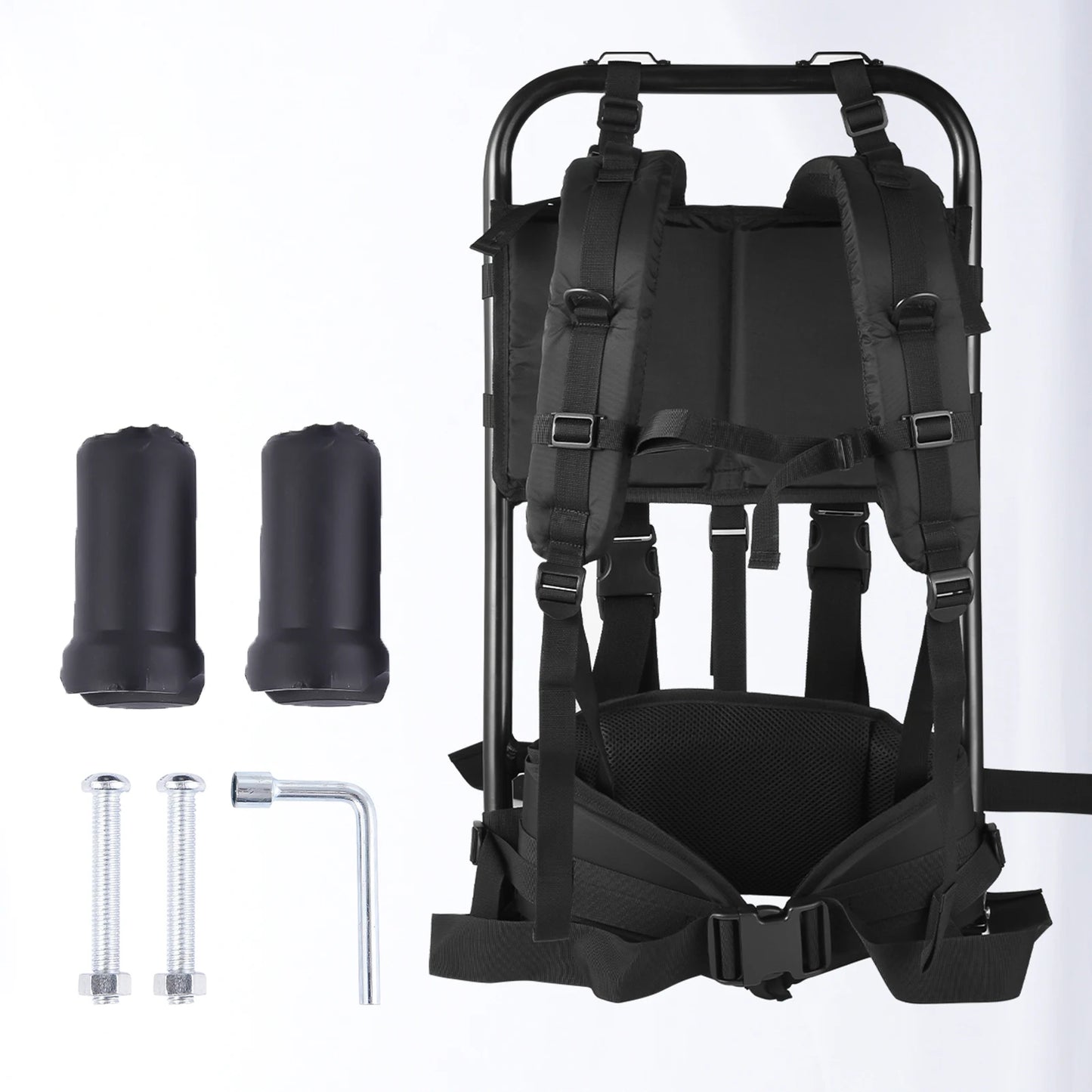 Camping Backpack External Frame Heavy Carrying Backpack Frame Portable Foldable Hunting Carrier Bag Holder For Camping Hiking