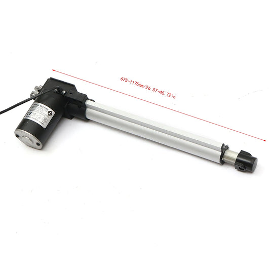6000N 500mm 20 Inch Linear Actuator Electric Linear Motor Drive DC12V Pound Max Lift 12V Volt DC Motor 48db