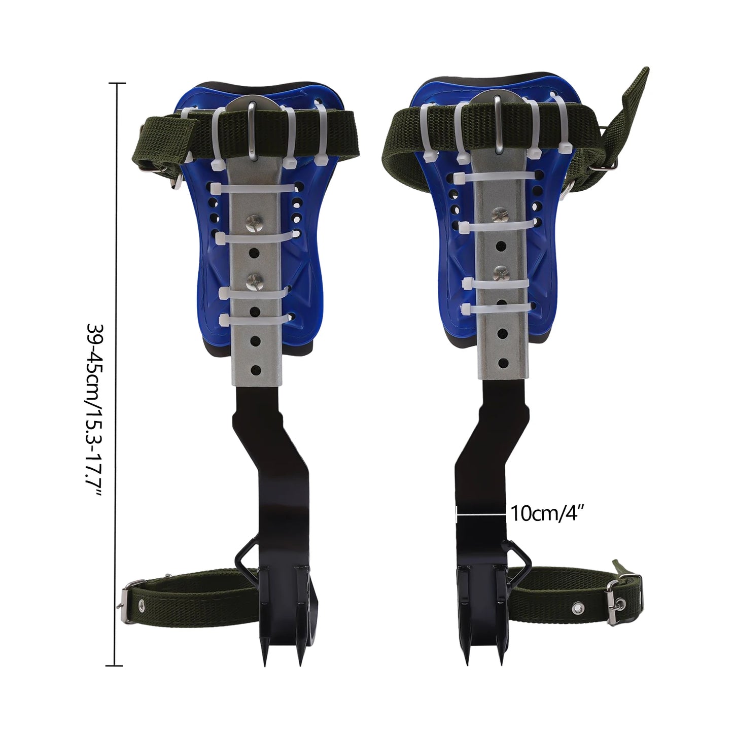 Tree Climbing Spikes Set for Tree Work Adjustable Tree Climbing Gear Set Climbing Spike Tree Climbing Tool with Safety Belt&Rope