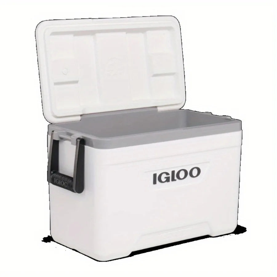 Marine Hard-sided Cooler, White, With Insulation To Keep Items Cooler Longer