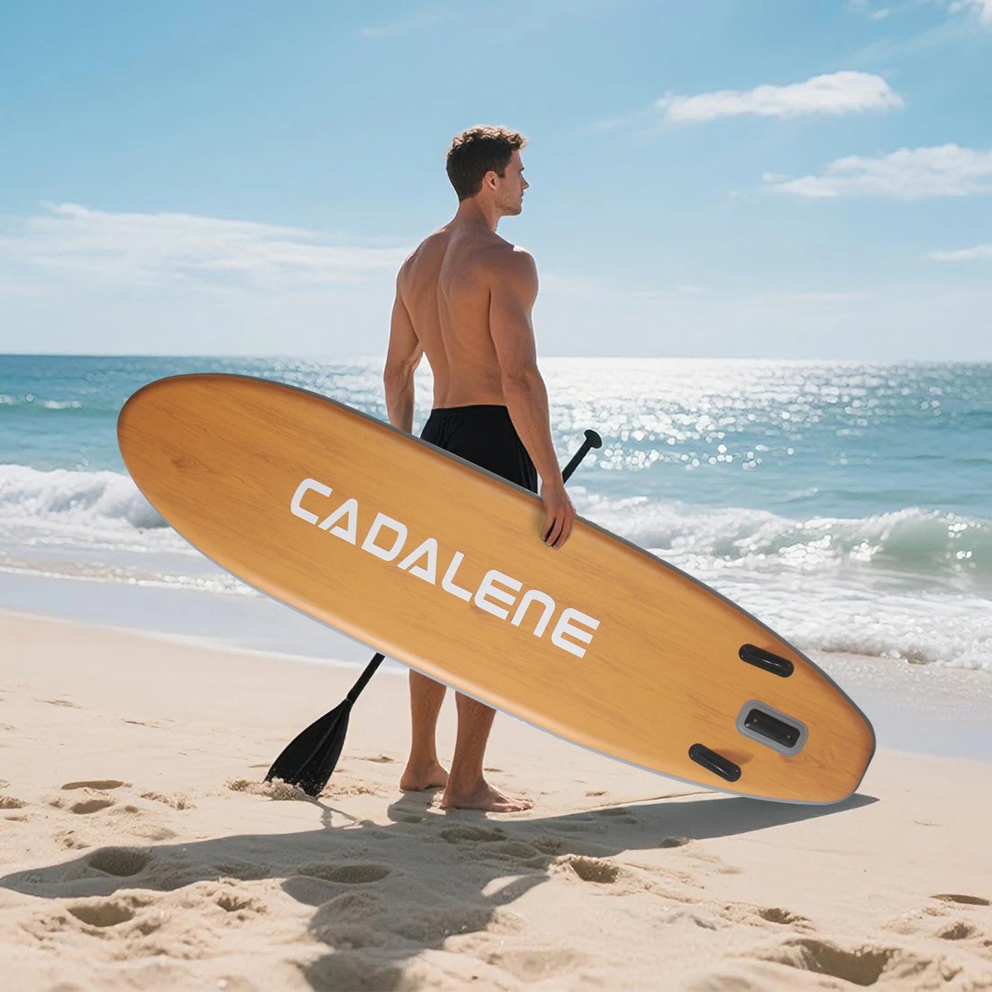 CADALENE Inflatable Paddle Board, Stand Up Paddle Board, Sup Board with Premium Sup Accessories, For Adults