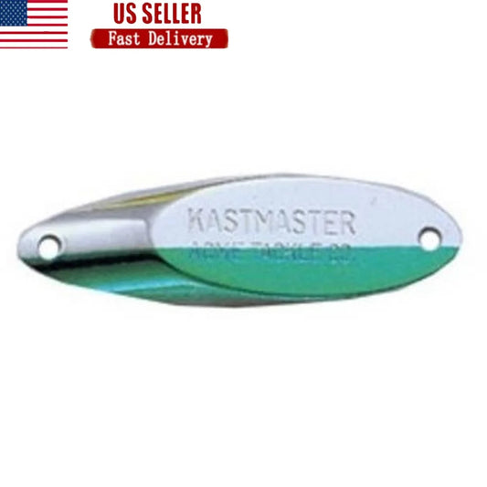 Chrome Neon Green Spoon Lure 1 oz Ideal Salmon Steelhead Saltwater Fishing Medium Heavy Spinning Baitcasting Trolling