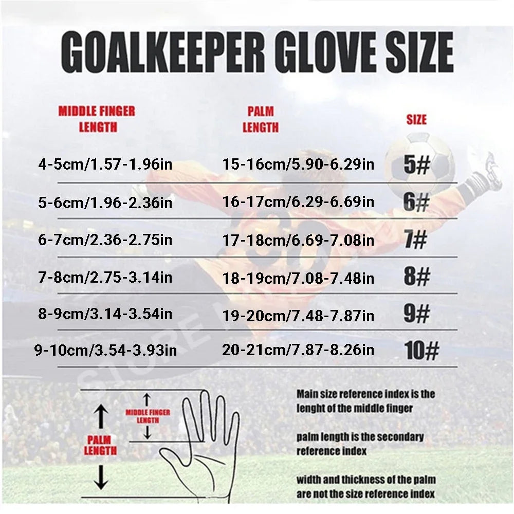 Goalkeeper Goalkeeper Gloves, Finger Provide Excellent Protection Against Injury Football Gloves Fingersave Gloves Youth Adult