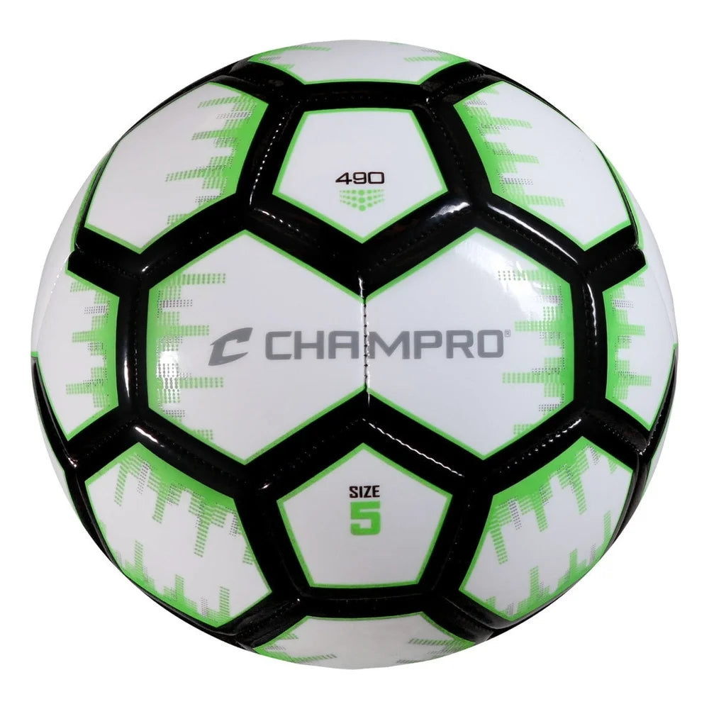 Durable Soccer Ball Size 3 Youth Practice Shiny Synthetic Leather Machine Stitched Air Lock Butyl Bladder Longevity