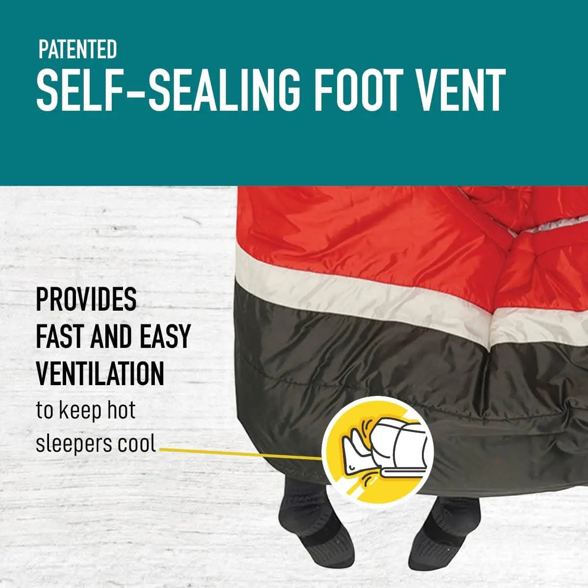 Zip-less synthetic 20 degree sleeping bag for car camping, festivals, etc. Double sleeping bag for couples