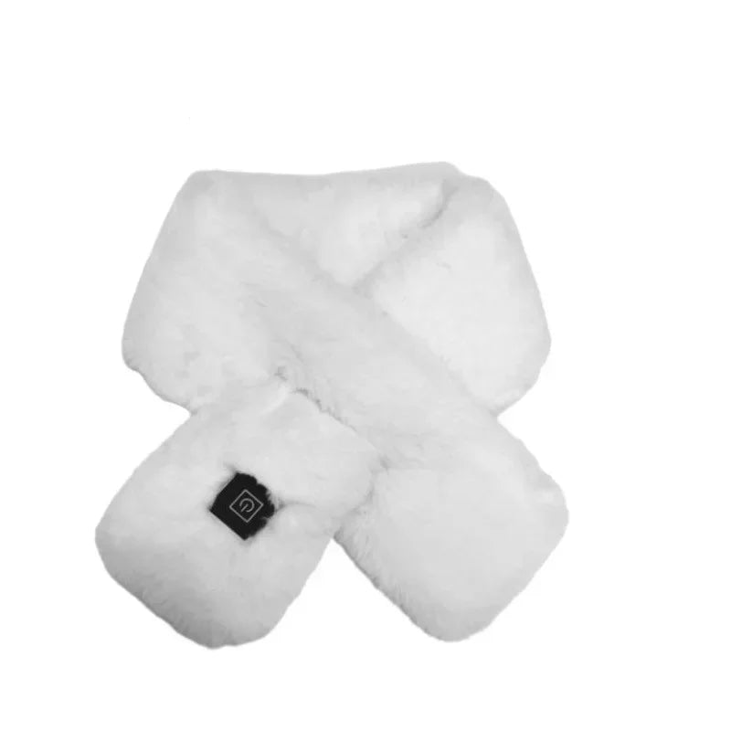 Winter Heating Scarf for Women Men USB Heating Scarf Temperature Electric Heating Scarf for Winter Outdoor Camping Hiking Skiing