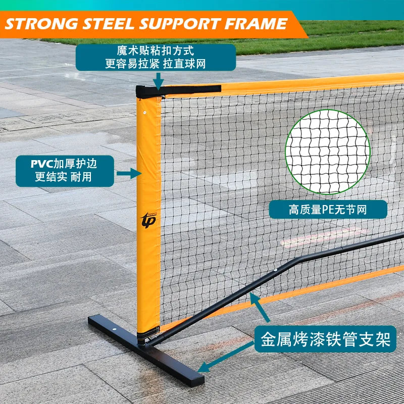 Portable Pickleball Set with 4 Wood Paddles & Balls Complete Outdoor Game Kit with Carry Bag for Backyard Camping Fun