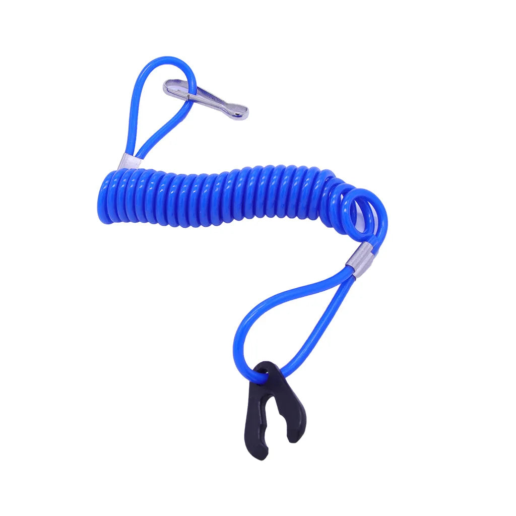 Heavy-Duty Emergency Kill Switch Lanyard - Durable Safety Rope for Yamaha Boat Outboards, Jet Skis & Motorboats | Reinforced Ins