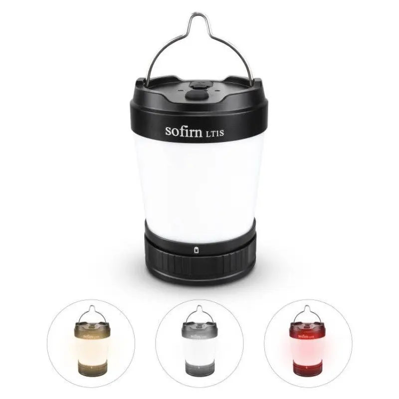 Sofirn LT1S Camping Light USB C 21700 Rechargeable Powerful Torch Portable Emergency Lantern 2700K-6500K with Reverse Charging