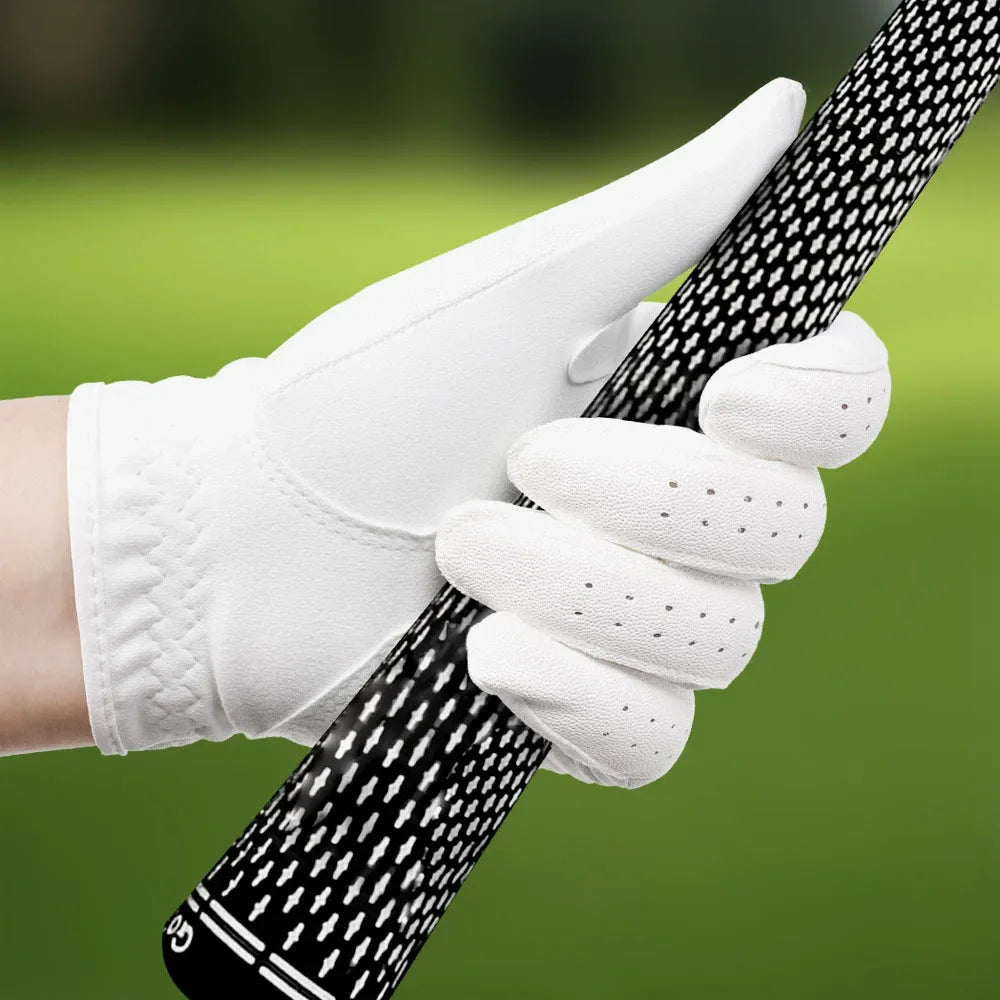 1Pc Professional Golf Glove Non-slip Soft Fabric Breathable Comfortable Golf Gloves Male Left Single High Quality White Gloves