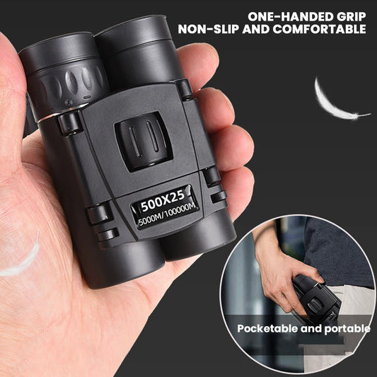 Portable Binoculars Long Range HD Powerful Binoculars Professional Binoculars Camping Hunting BirdWatching Equipment