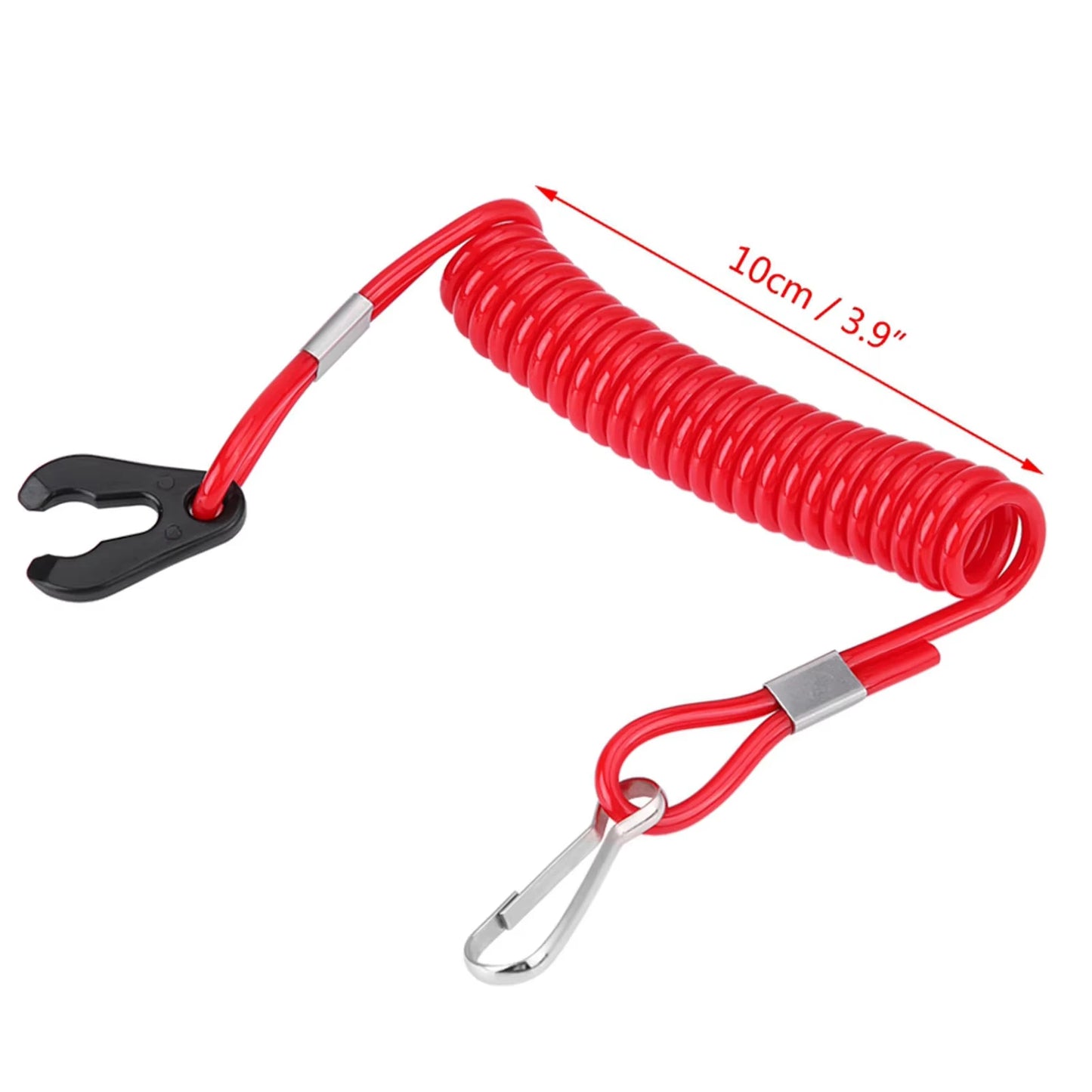 Heavy-Duty Emergency Kill Switch Lanyard - Durable Safety Rope for Yamaha Boat Outboards, Jet Skis & Motorboats | Reinforced Ins