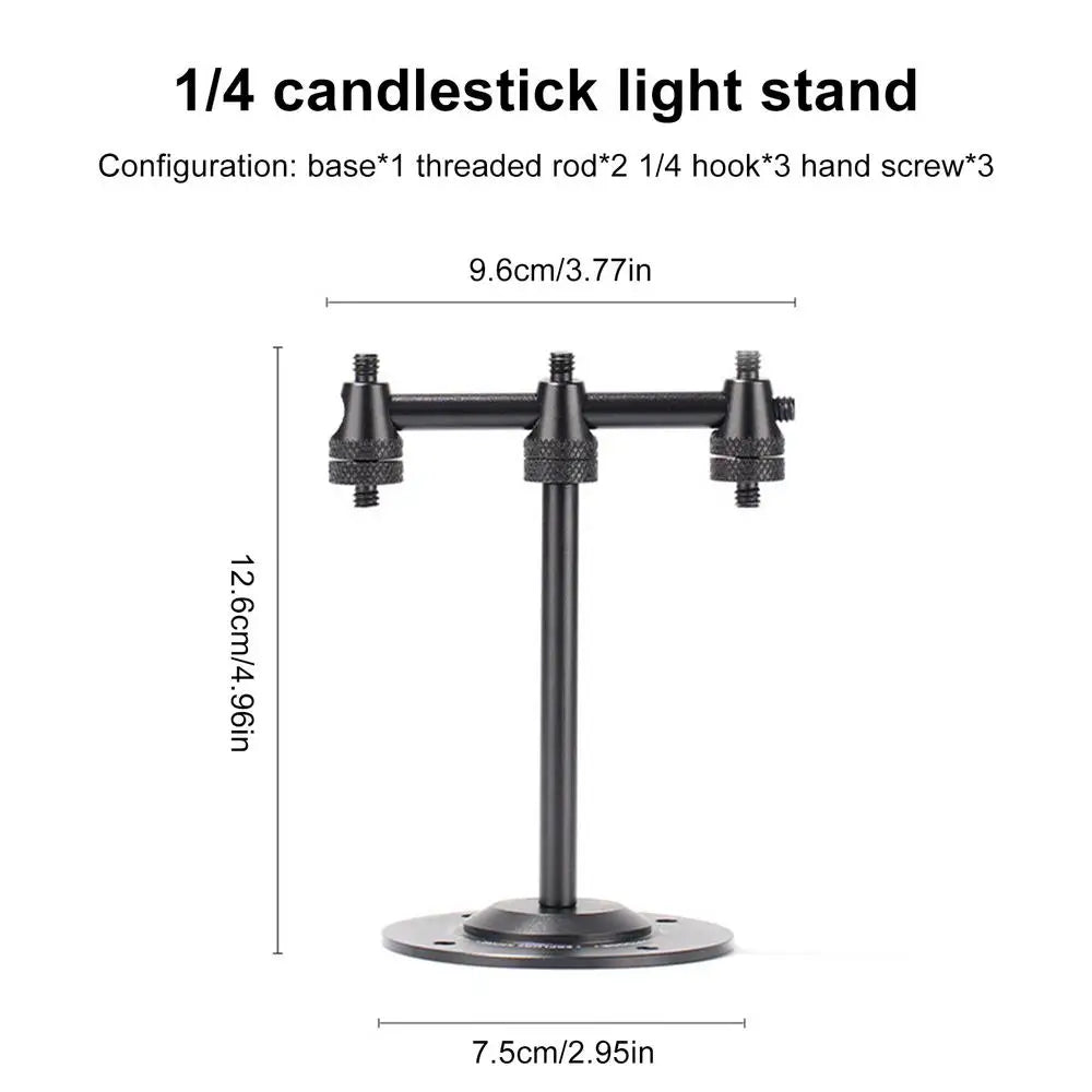 Lantern Pole Detachable Desktop Light Stand Portable Outdoor Camp Light Stand For Camping Picnic Hiking Fishing Backpacking