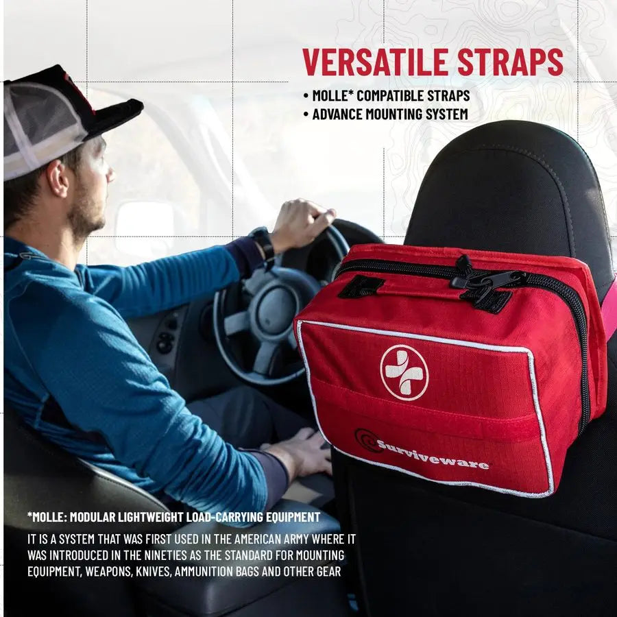 238 Pcs Comprehensive Premium Survival First Aid Kit Medical Emergency Kit for Travel Camping Gear, Home Essentials amp Outdoor