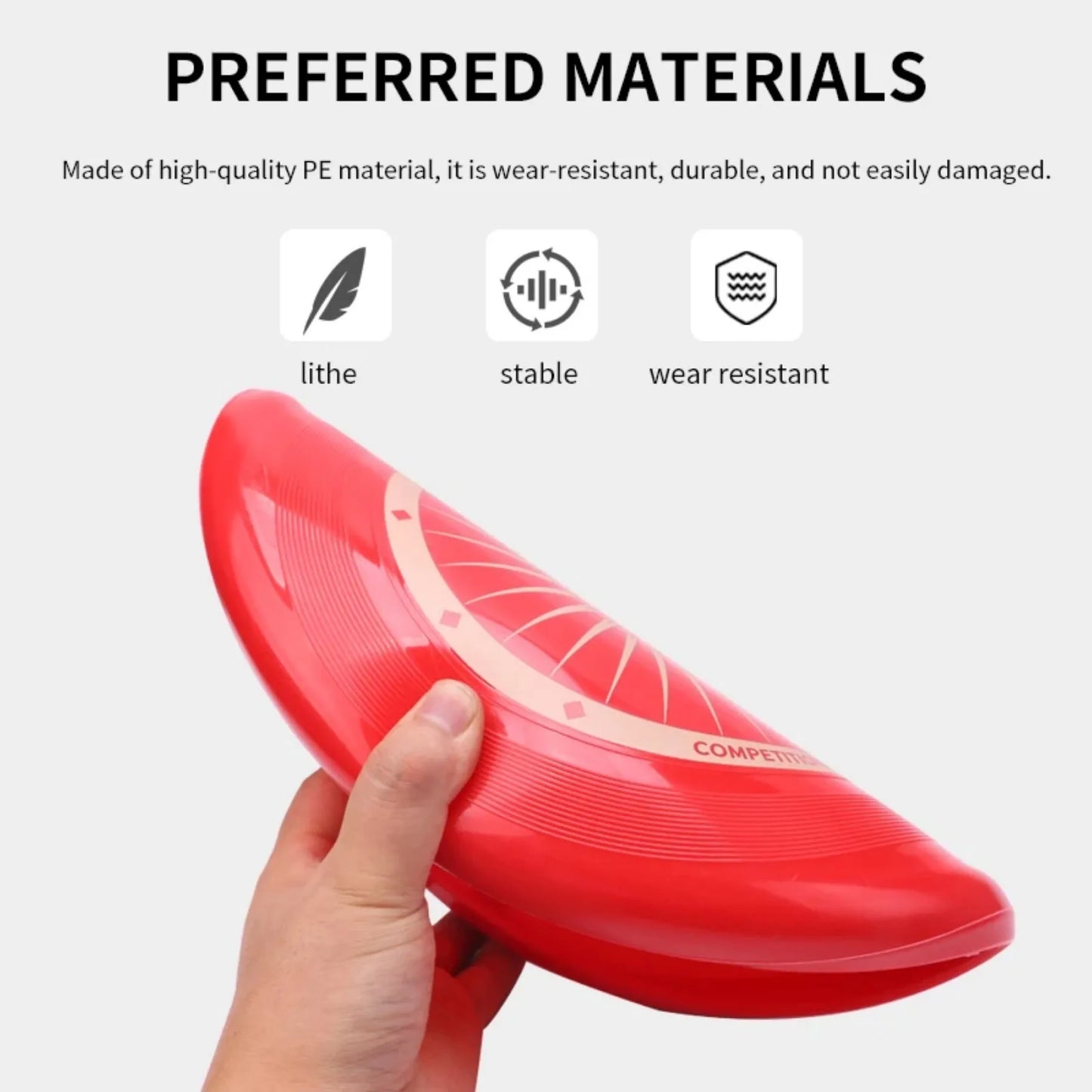 1pc Flying Disc Professional Outdoor Extreme Flying Disc Saucer Game For Competition good