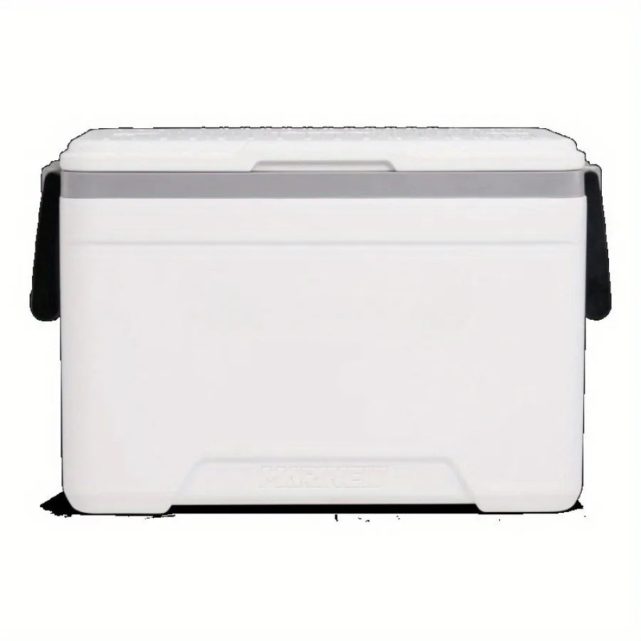 Marine Hard-sided Cooler, White, With Insulation To Keep Items Cooler Longer