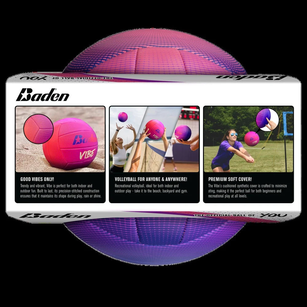 Indoor Outdoor Recreational Volleyball Cushioned Synthetic Leather Lightweight Precision Stitched Fun Beginners Training Beach