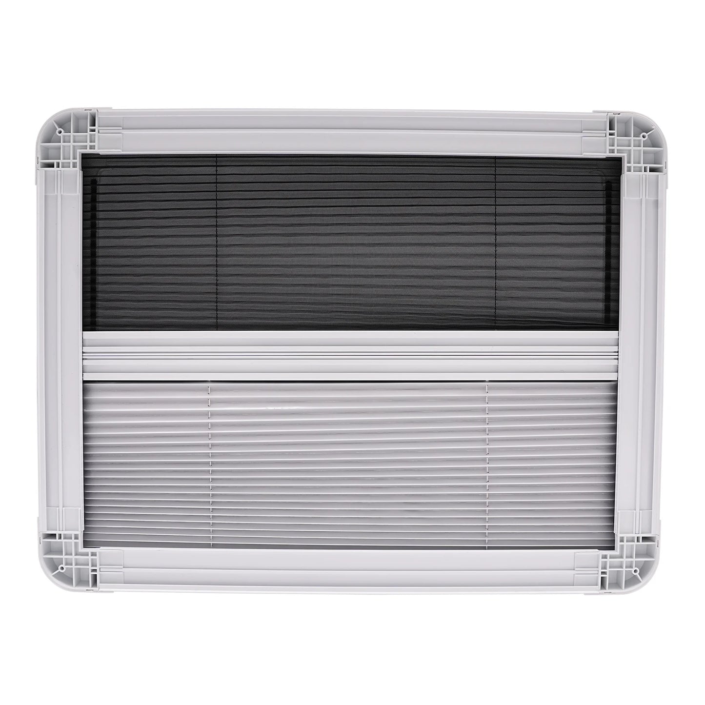 RV Push-Out Window with Screen, Tempered Glass, Aluminum Alloy Frame for Trailers, RVs, and Pickup Trucks