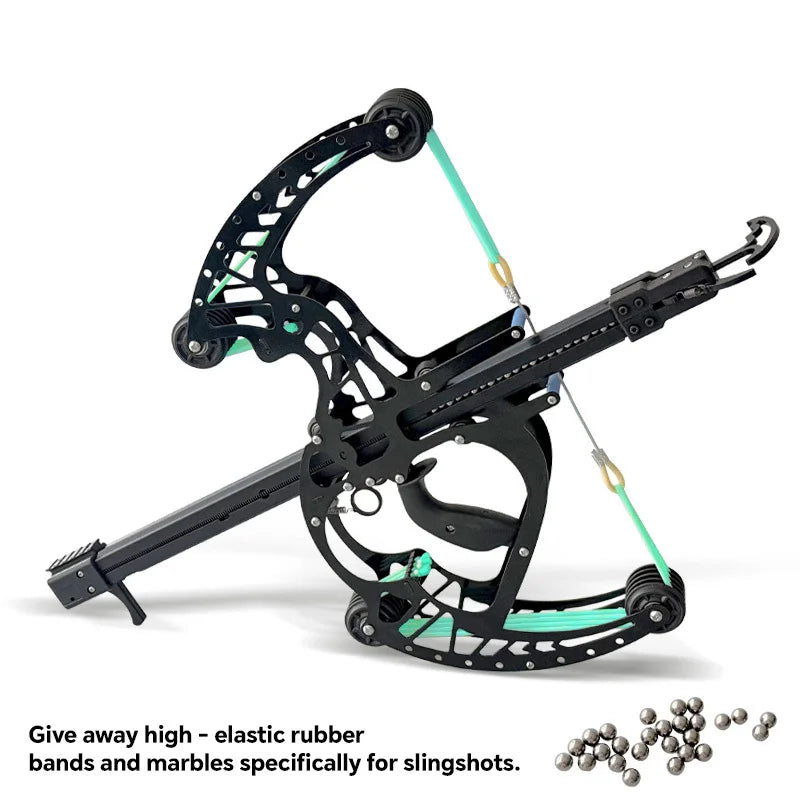 Upgraded third-generation Veyron all-metal composite bow, with a 50-shot capacity, suitable for practice and hunting