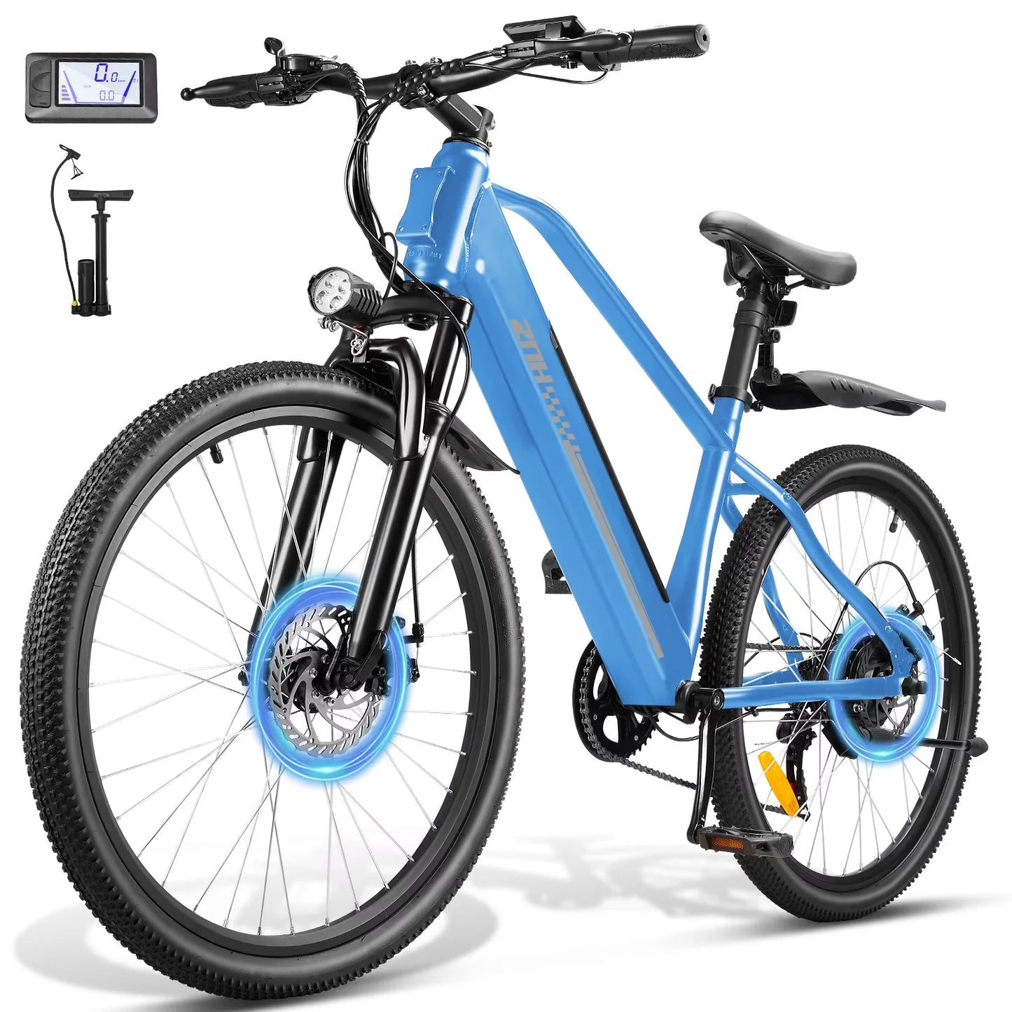 ZNH Electric Bicycle for Adults,1000W Peak Motor,48V Removable Battery,20MPH,26" Tire Electric Bike,7-Speed,50 Miles E-bike