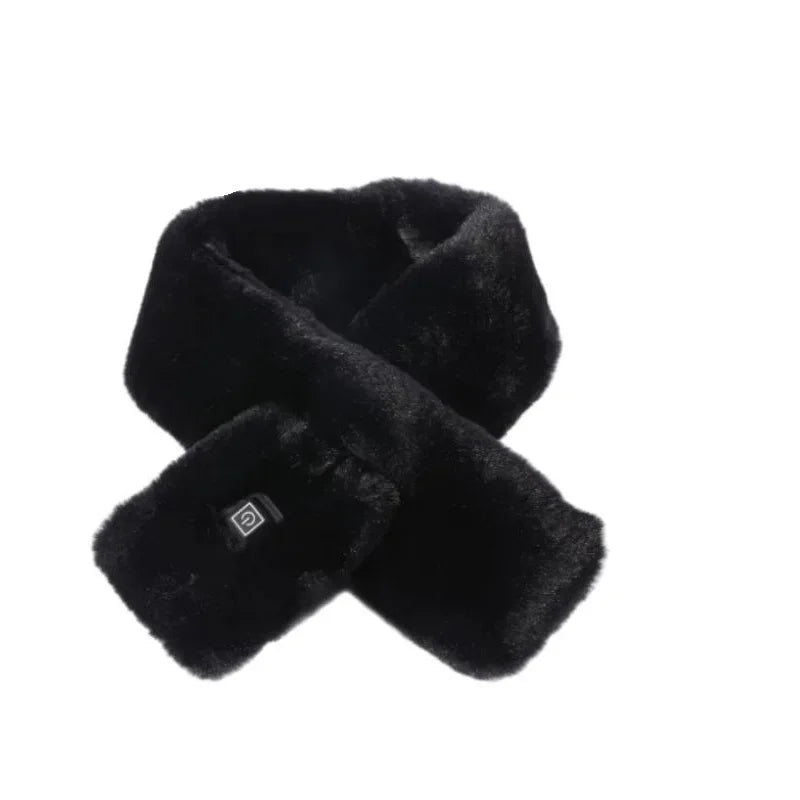 Winter Heating Scarf for Women Men USB Heating Scarf Temperature Electric Heating Scarf for Winter Outdoor Camping Hiking Skiing
